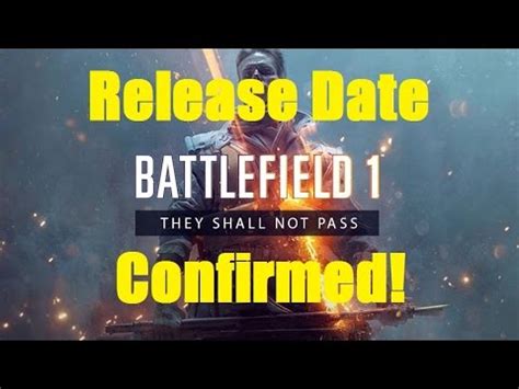 Bf1 They Shall Not Pass Release Dates In Description Youtube