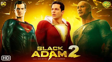 Black Adam 2 Trailer 2024 Dc Dwayne Johnson Black Adam Sequel Teaser Black Adam Part 2