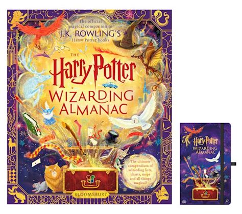 Bloomsbury Announces The First Official Companion To J K Rowling S Harry Potter Books The Harry Potter Wizarding Almanac The Rowling Library