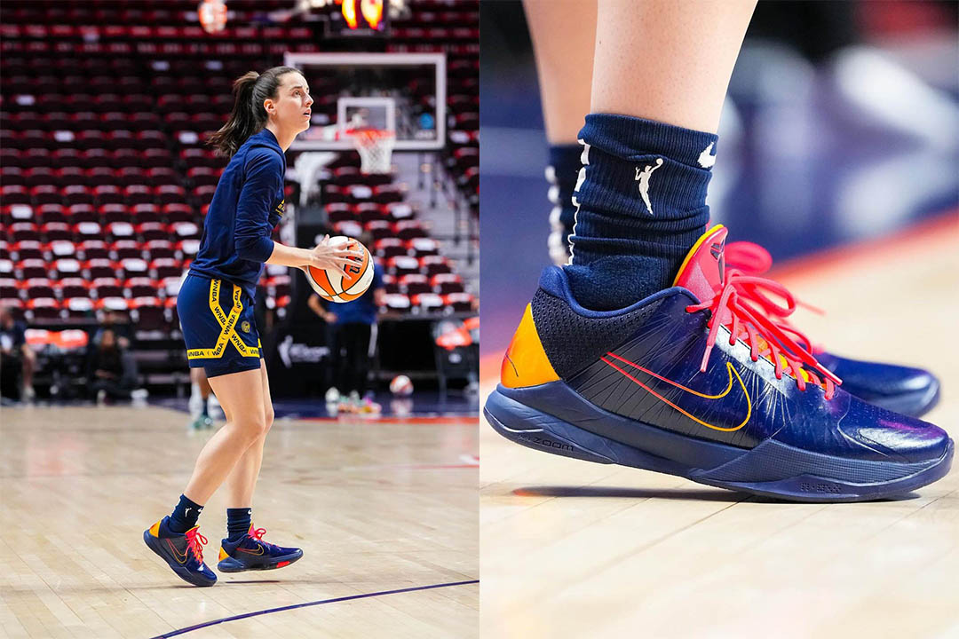 Caitlin Clark Debuts Her First Nike Kobe 5 Pe