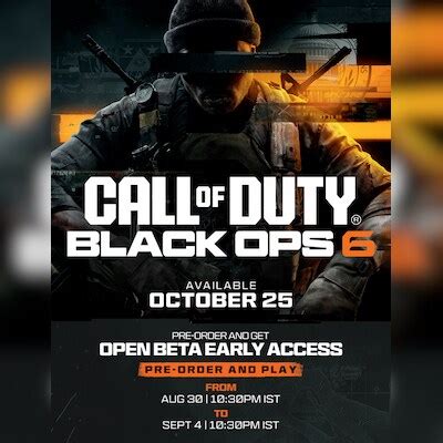 Call Of Duty Black Ops 6 Game To Launch In India On October 26 Know More Tech News Business Standard