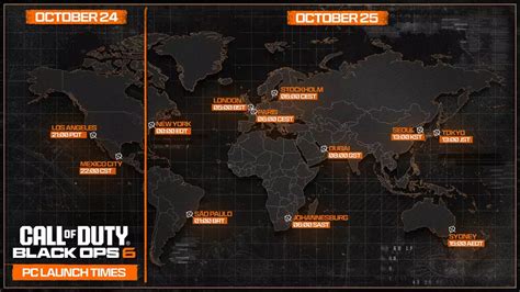 Call Of Duty Black Ops 6 Release Time Shacknews