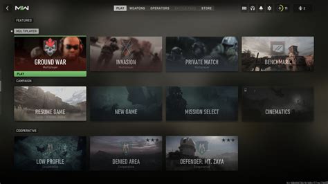 Call Of Duty Modern Warfare 2 All Game Modes Available For Play