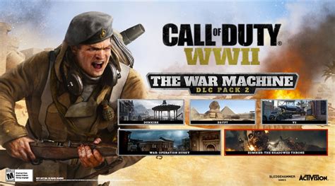 Call Of Duty Ww2 Xbox One Dlc 2 Release Date Revealed For War Machine Ps4 Xbox Nintendo