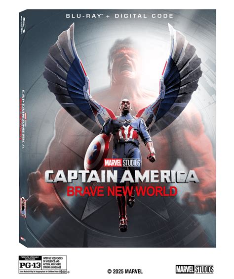 Captain America Brave New World Digital 4K Uhd Blu Ray Release Date Set