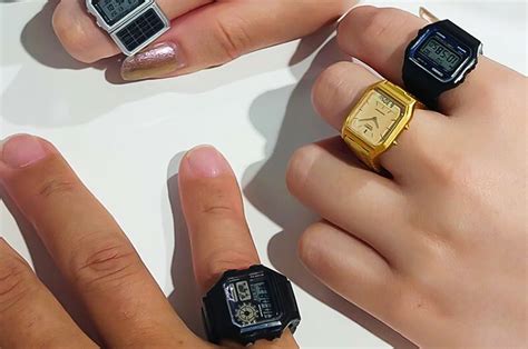 Casio Watch Rings
