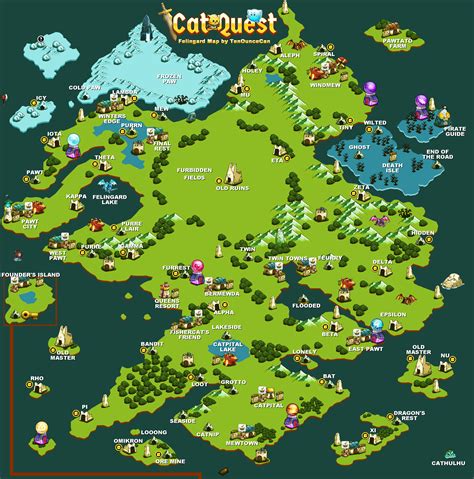 Cat Quest 3 World Map Highly Detailed Updated R Catquest Cat Quest 3 World Map Highly Detailed Updated R Catquest