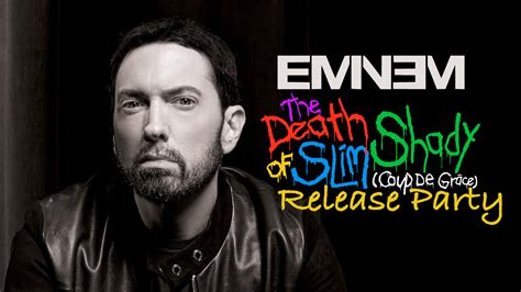 Celebrate The Release Of Eminem S 12Th Studio Album The Death Of Slim Shady Eminem Pro