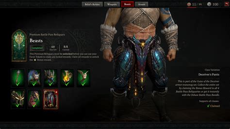 Choose Your Own Rewards With The Diablo 4 Battle Pass Rework How Reliquaries Work Icy Veins