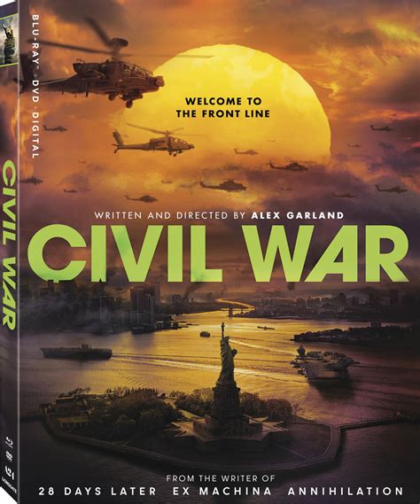 Civil War Arriving On Dvd Blu Ray And 4K Disc July 9 Media Play News
