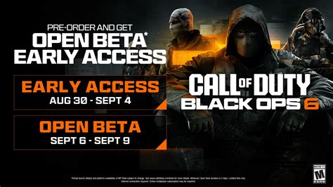 Cod Black Ops 6 Beta Release Time Amp Date