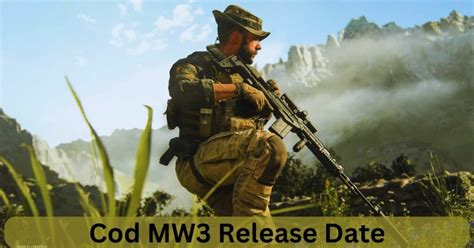 Cod Mw3 Release Date What To Expect In Modern Warfare 3