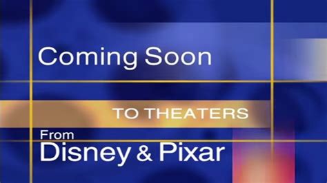 Coming Soon To Theaters From Disney And Pixar