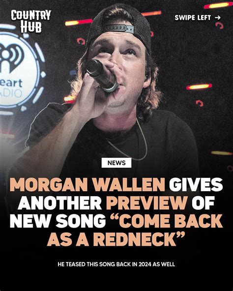 Country Cast Morgan Wallen Teased A New Song Since You Got Gone On Instagram Calling It A Rough Demo Fellow Artists Praised The Track And Fans Instagram