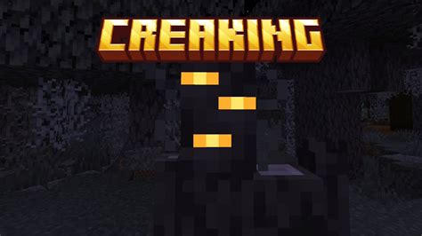 Creaking Grinceur Mob Minecraft Minecraft France