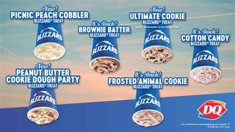 Dairy Queen Summer Blizzards 2024 Release Date Camel Corilla