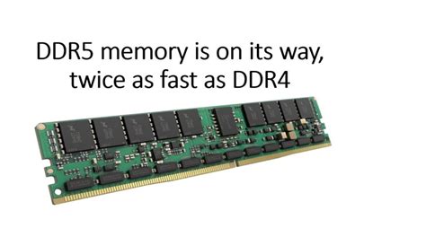 Ddr5 Sdram Is Coming Release Date And Specs Dignited