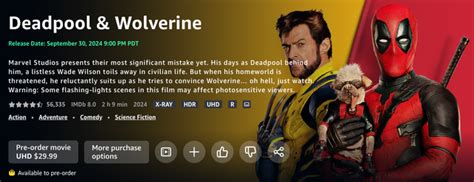 Deadpool Wolverine Confirms Digital Release Date