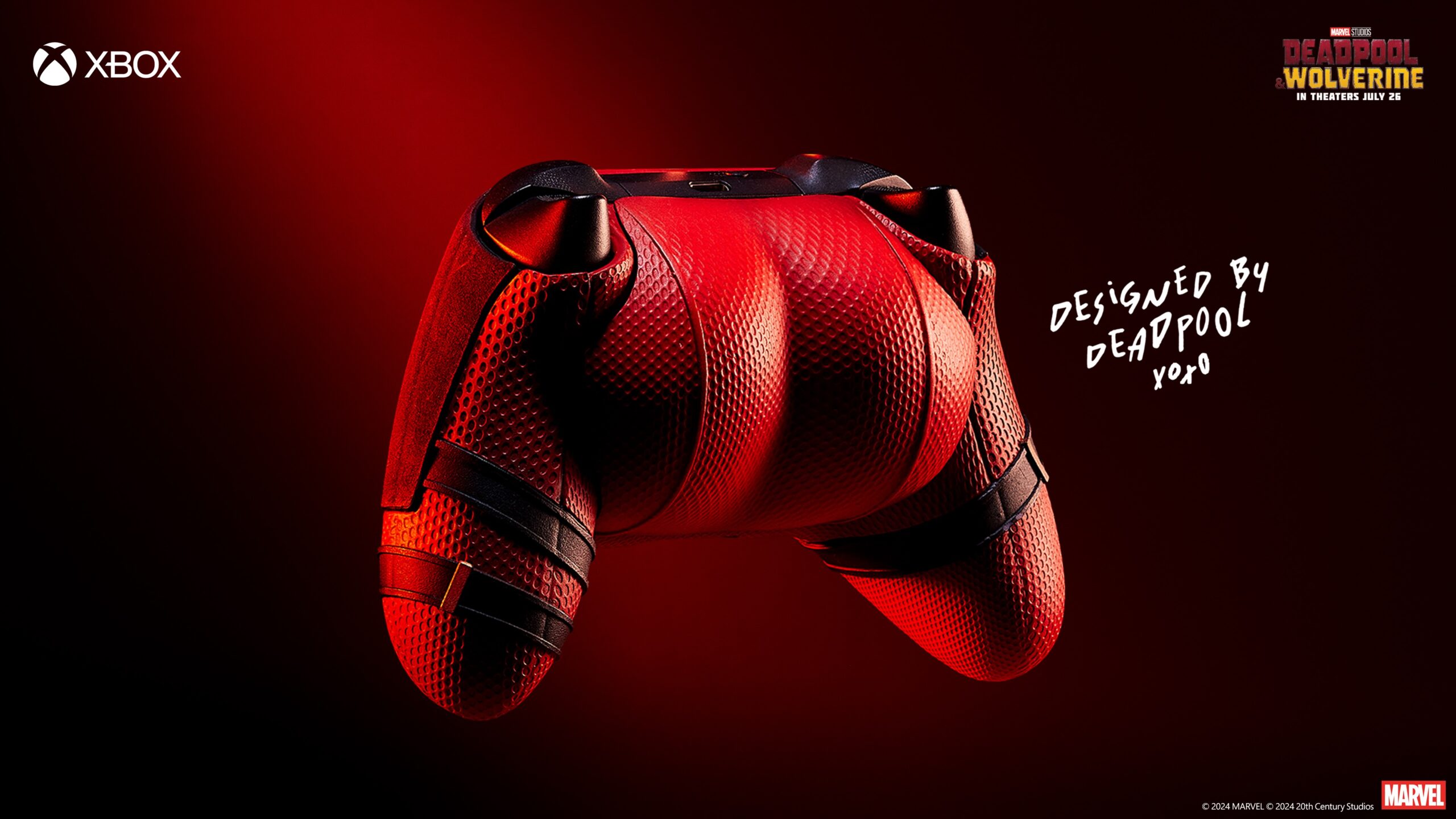 Deadpool Xbox Controller Release Date Reveals Limited-Edition Design