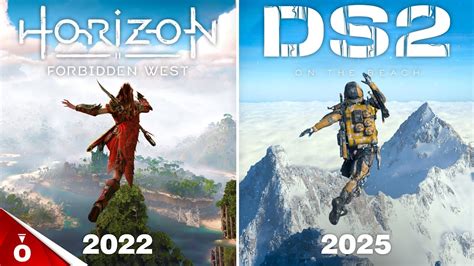 Death Stranding 2 Vs Horizon Forbidden West Same Engine Different Worlds