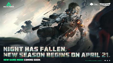 Delta Force Mobile Version And New Season Eclipse Vigil Deploys On April 21 New Pre Registration Reward Unlocked