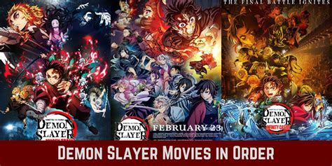 Demon Slayer Watch Order With Movies 2025 Crunchyroll News