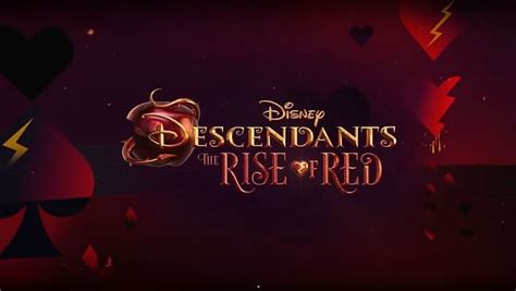 Descendants The Rise Of Red Drops New Teaser And Poster Announces Release Date