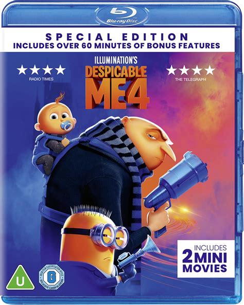 Despicable Me 4 Blu Ray Amp Dvd Releases October 2024