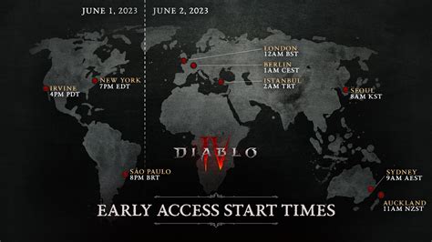 Diablo 4 Release Date And Launch Times