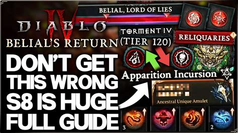Diablo 4 Warning Season 8 Changes Everything All You Need To Know Going In Every Class Guide Youtube Diablo 4 Warning Season 8 Changes Everything All You Need To Know Going In Every Class Guide Youtube