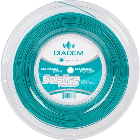 Diadem Solstice Power Reel 17 1 20Mm Tennis String New