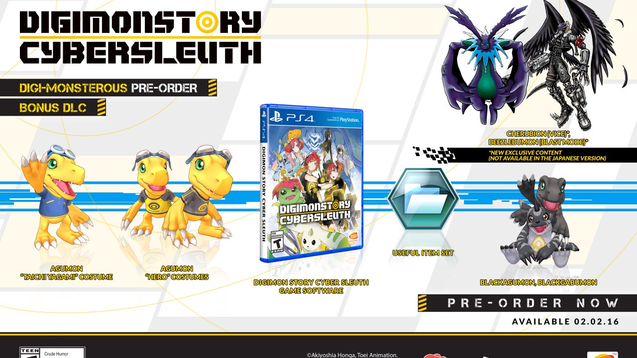 Digimon Story Cyber Sleuth Opens The Gates To The Digital World In February Next Year Push Square Digimon Story Cyber Sleuth Opens The Gates To The Digital World In February Next Year Push Square