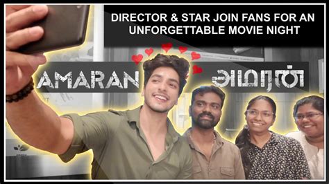 Director Rajkumar And Actor Umair Fan Meet Amaran Sivakarthikeyan Saipallavi