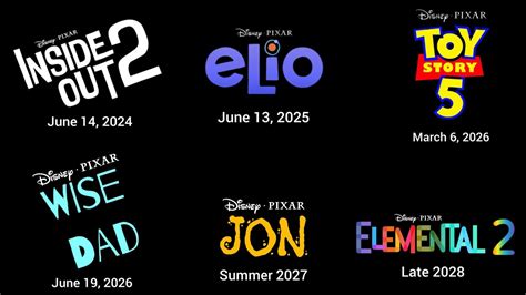 Disney And Pixar Release Dates Movies In 2024 And Beyond
