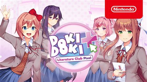 Doki Doki Literature Club Plus Announcement Trailer Youtube