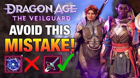 Don T Make The Same Mistakes I Did In Dragon Age The Veilguard Dragon Age Veilguard Tips Youtube