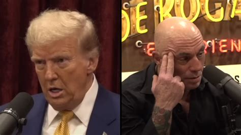 Donald Trump Promised Joe Rogan He Amp 39 D Release Secret Files If He Became Us President Again Us