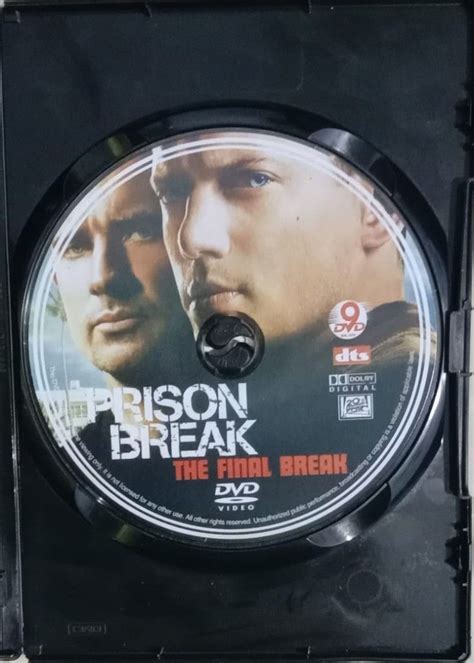 Dvd Prison Break Season 5 The Final Break Hobbies Amp Toys Music Amp Media Cds Amp Dvds On Carousell