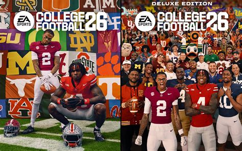 Ea Sports College Football 26 Cover Reveal Features Both Stars And The People Behind Them Ign