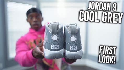 Early Look At Jordan 9 Cool Grey This Might Be Another Classic Instant Sellout Please So Not Sleep Youtube