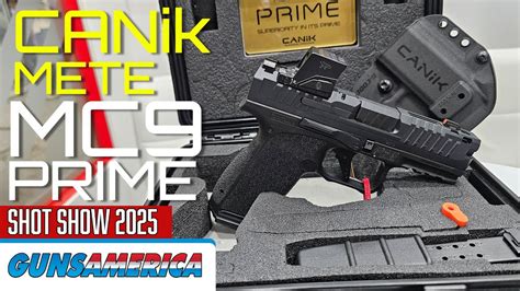 Edc Perfected Canik Mete Mc9 Prime Shot Show 2025 Youtube