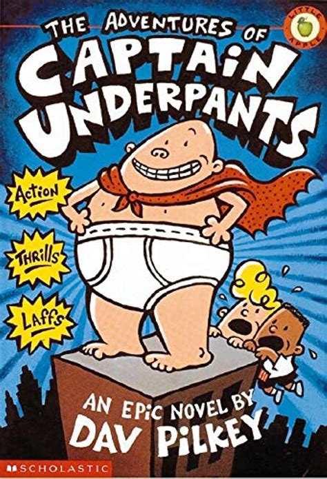 Eight Years Before The First Captain Underpants Novel Released Dav Pilkey Wrote A 48 Page Book Titled The Really Cool Adventures Of Captain Underpants In 1989 The Novel Was Self Published By Pilkey Himself