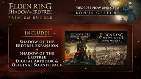 Elden Ring Shadow Of The Erdtree Premium Bundle