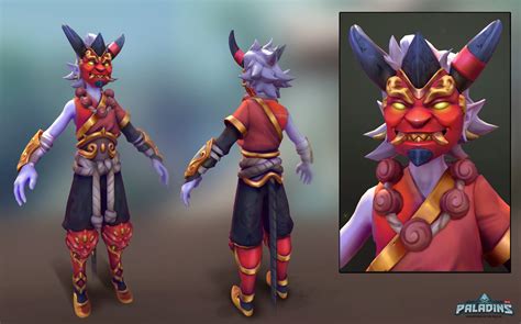 Elija Padilla Paladins Oni Talus Skin