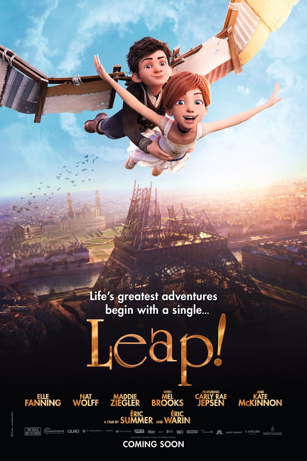 Elle Fanning Animated Movie Leap Shifts Release Date Exclusive