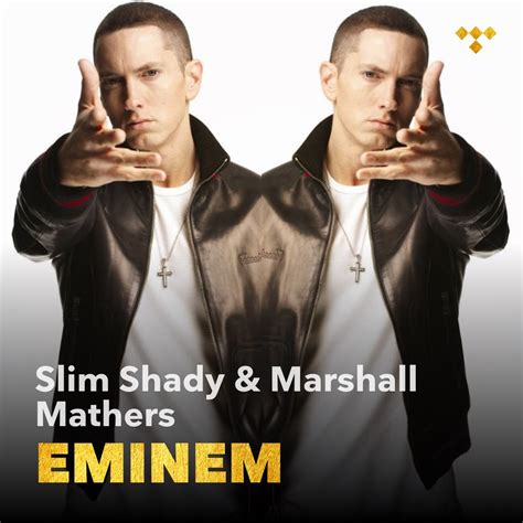 Eminem Cover Story Slim Shady Vs Marshall Mathers