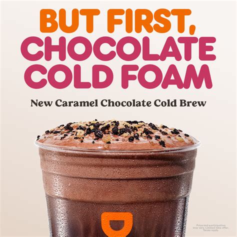 Enjoy Our New Caramel Chocolate Cold Brew Chocolate Croissants Dunkin Enjoy Our New Caramel Chocolate Cold Brew Chocolate Croissants Dunkin