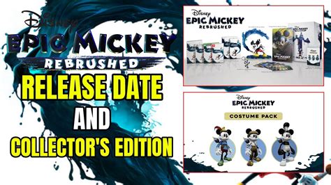 Epic Mickey Rebrushed Release Date Confirmed Everything You Need To Know Youtube