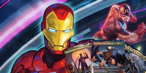 Every Magic The Gather Secret Lair Marvel Superhero Card Revealed So Far