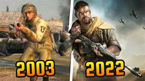 Evolution Of Call Of Duty 2003 2022 Youtube